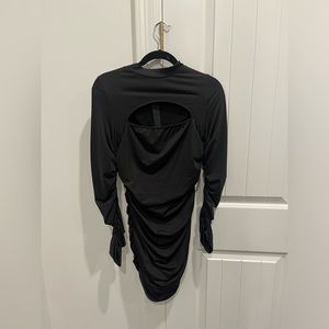 Amazon Fitted Black Dress